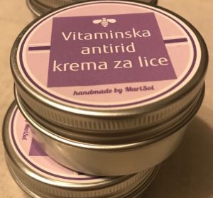 Vitaminska antirid krema